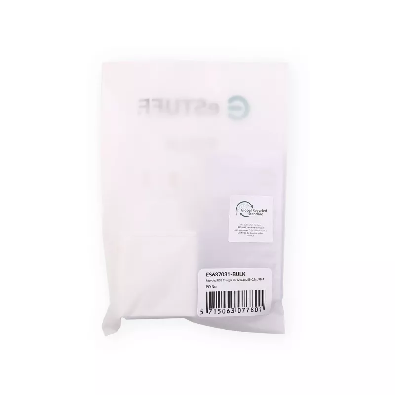 eSTUFF ES637031-BULK oplader voor mobiele apparaten smartphone wit AC snelladen binnen