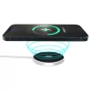 eSTUFF ES638100 mobiele oplader smartphone aluminium AC draadloos laden snellaadfunctie binnen