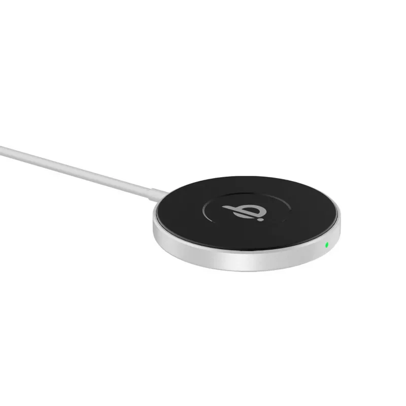 eSTUFF ES638100 mobiele oplader smartphone aluminium AC draadloos laden snellaadfunctie binnen