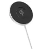 eSTUFF ES638100 mobiele oplader smartphone aluminium AC draadloos laden snellaadfunctie binnen
