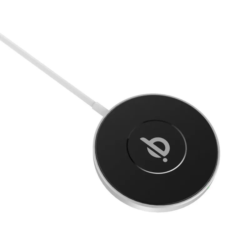 eSTUFF ES638100 mobiele oplader smartphone aluminium AC draadloos laden snellaadfunctie binnen