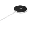 eSTUFF ES638100 mobiele oplader smartphone aluminium AC draadloos laden snellaadfunctie binnen
