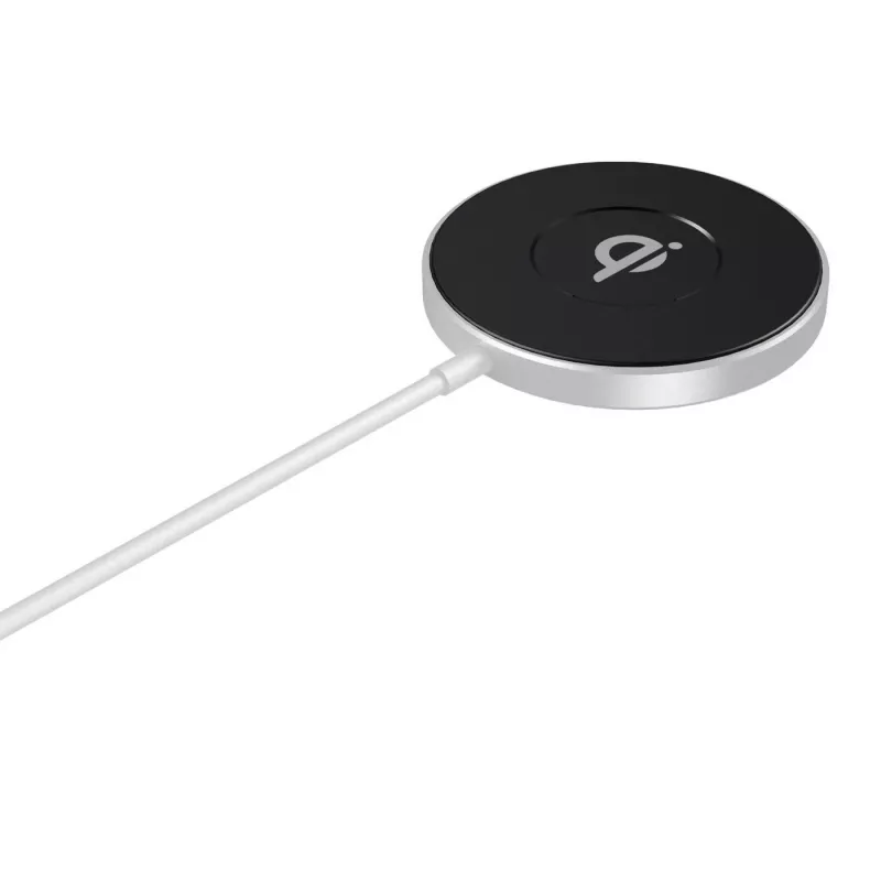eSTUFF ES638100 mobiele oplader smartphone aluminium AC draadloos laden snellaadfunctie binnen