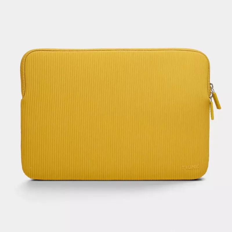 Sleeve case Trunk Neoprene Sleeve 33 cm 13 inch geel