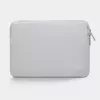 Sleeve case Trunk Neoprene Sleeve 33 cm 13 inch zilver
