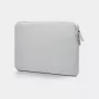 Sleeve case Trunk Neoprene Sleeve 33 cm 13 inch zilver