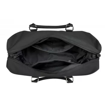 dbramante1928 Broadway Weekender tas gerecycled zwart draagbeugel 900 g