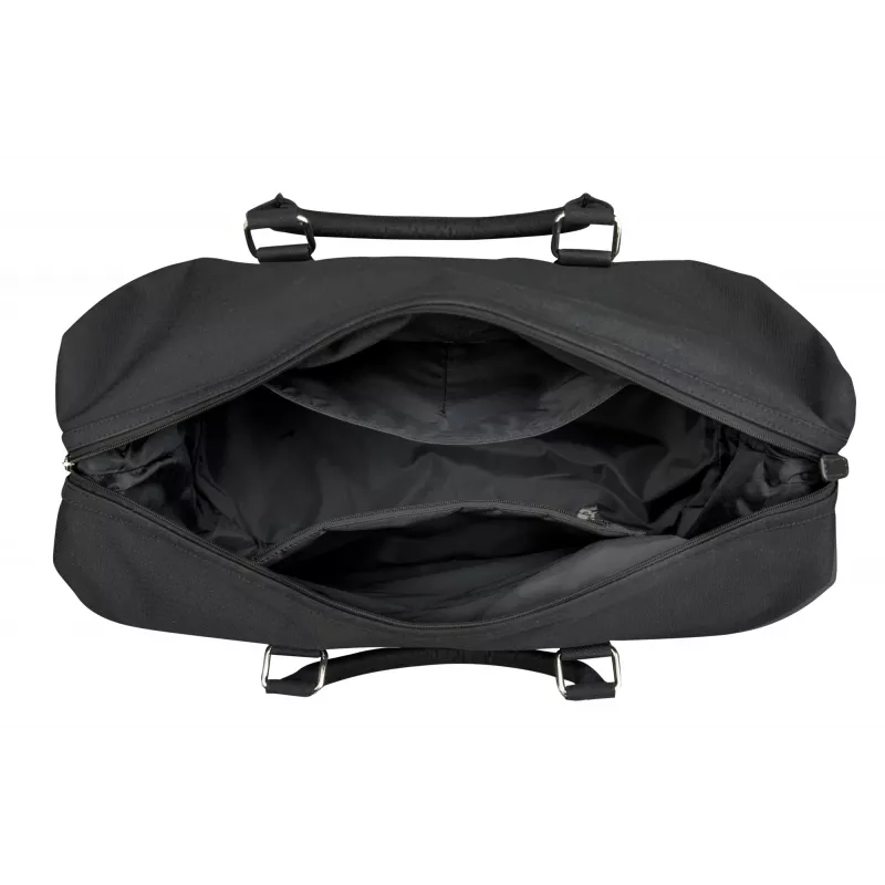 dbramante1928 Broadway Weekender tas gerecycled zwart draagbeugel 900 g