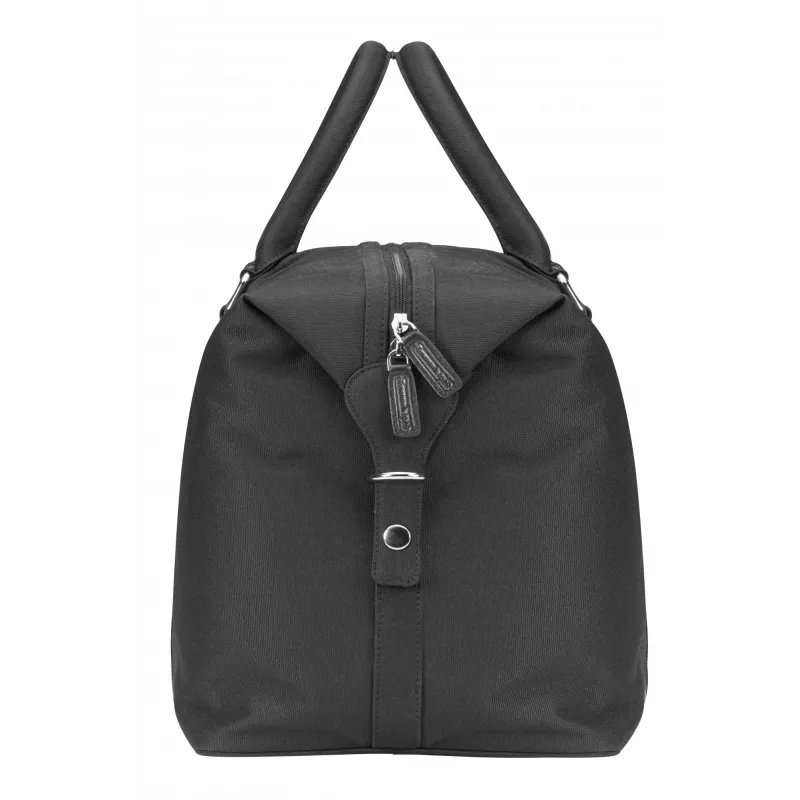 dbramante1928 Broadway Weekender tas gerecycled zwart draagbeugel 900 g