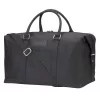 dbramante1928 Broadway Weekender tas gerecycled zwart draagbeugel 900 g