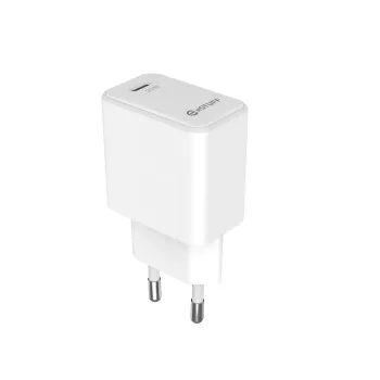eSTUFF ES635028-BULK USB-C-lader EU PD 20W, wit