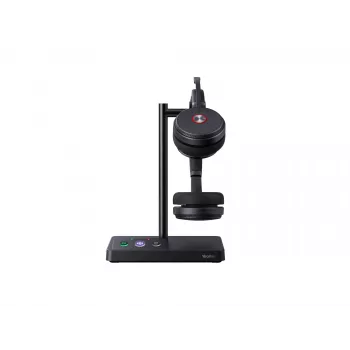 Yealink WH62 Dual Teams headset, draadloos, 20 - 20000 Hz, kantoor/callcenter, 127 g, headset, zwart