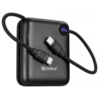Draagbare oplader Sandberg Powerbank 10000 PD20W Connect, 10000 mAh