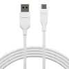 dbramante1928 re-charge Pro CB12ACWH7088 USB-A-naar-USB-C-kabel, 1,2 m, USB 2.0, 480 Mbps, 36W, 100 % gerecycled plastic, wit