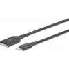 eSTUFF ES601065 Lightning-kabel 0,5 m grijs