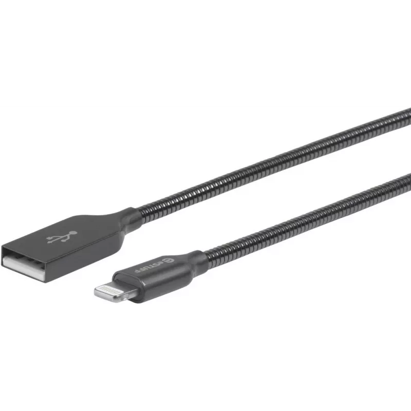 eSTUFF ES601065 Lightning-kabel 0,5 m grijs