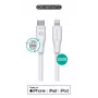 Lightning-kabel eSTUFF ES602370-BULK 3 m USB-C 2,4A