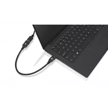 IOGEAR G2LU3AMF USB-kabel USB 3.2 Gen 1 0,3 m USB A zwart