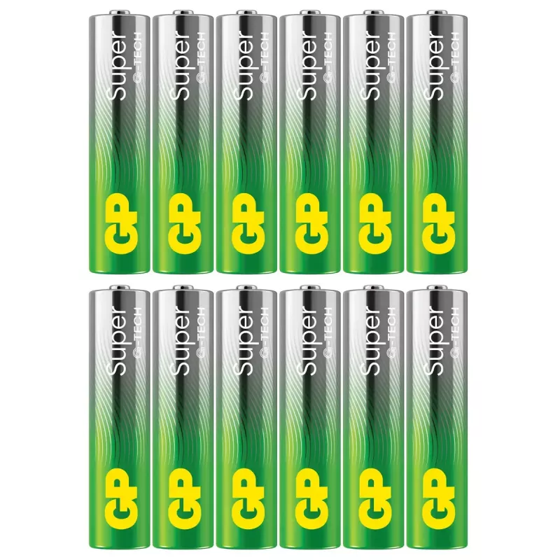 Wegwerpbatterij GP Batterijen Super Alkaline GP24A AAA alkaline 10 jaar houdbaar
