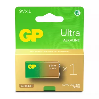 Wegwerpbatterij GP Batteries Ultra Alkaline GP1604AU 9V alkaline
