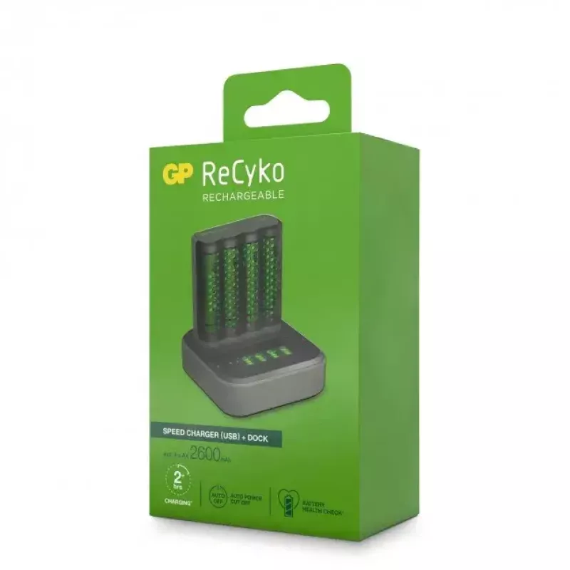 Batterijlader GP Batterijen ReCyko M451 USB NiMH AA AAA