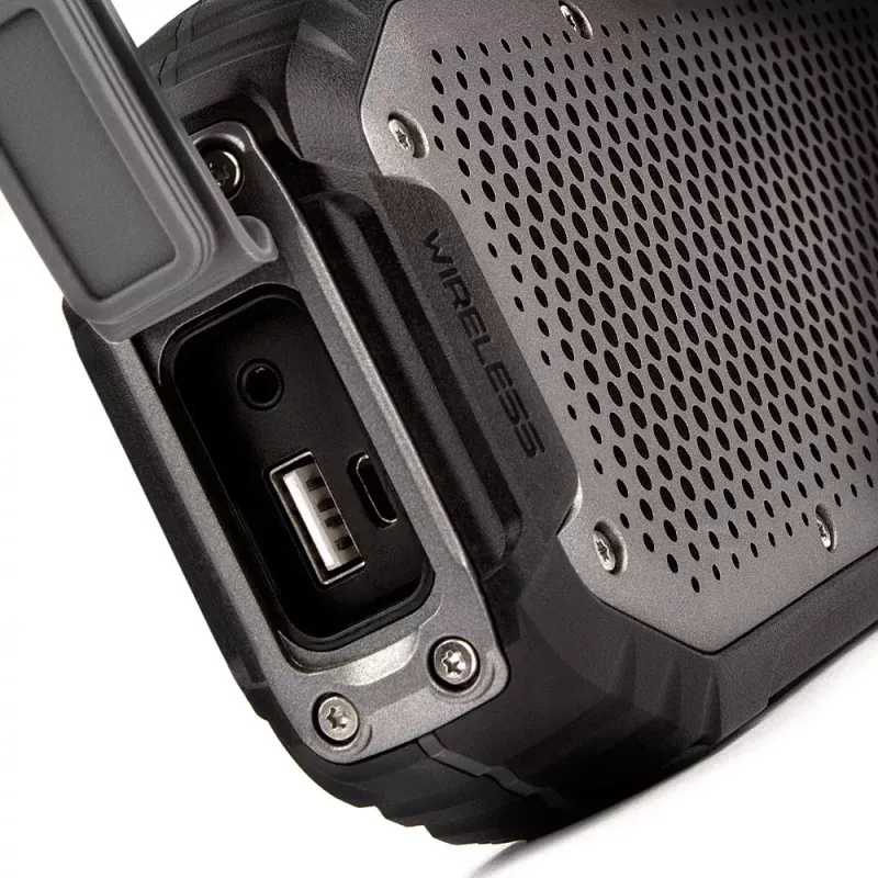 Veho MX-1 draagbare stereoluidspreker zwart/zilver