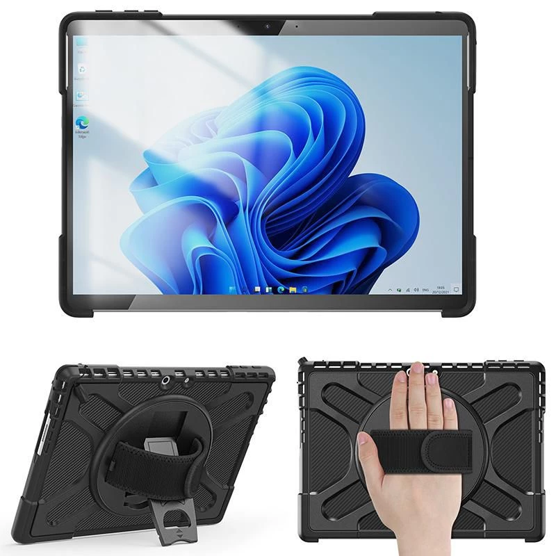 eSTUFF ATLANTA Defender beschermhoes voor Microsoft Surface Pro 11/10/9, ES68290013-BULK