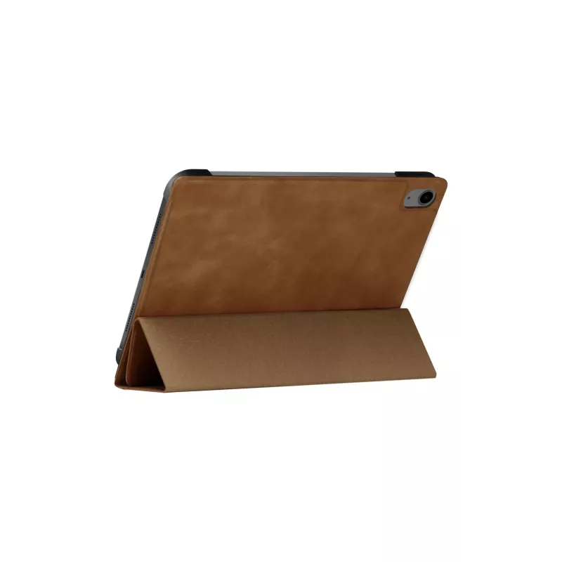 dbramante1928 Risskov foliohoes voor iPad 10,9 inch (10e generatie), lichtbruin
