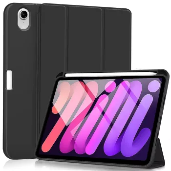 Folio Case eSTUFF ES68201101-BULK voor iPad mini 6 21,1 cm zwart