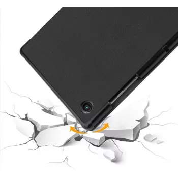 Folio Case eSTUFF voor Samsung Galaxy Tab A8 10.5 zwart 2 standmodi