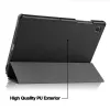 Folio Case eSTUFF voor Samsung Galaxy Tab A8 10.5 zwart 2 standmodi