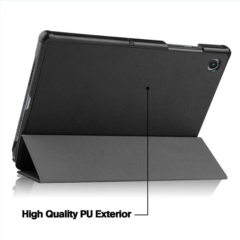 Folio Case eSTUFF voor Samsung Galaxy Tab A8 10.5 zwart 2 standmodi