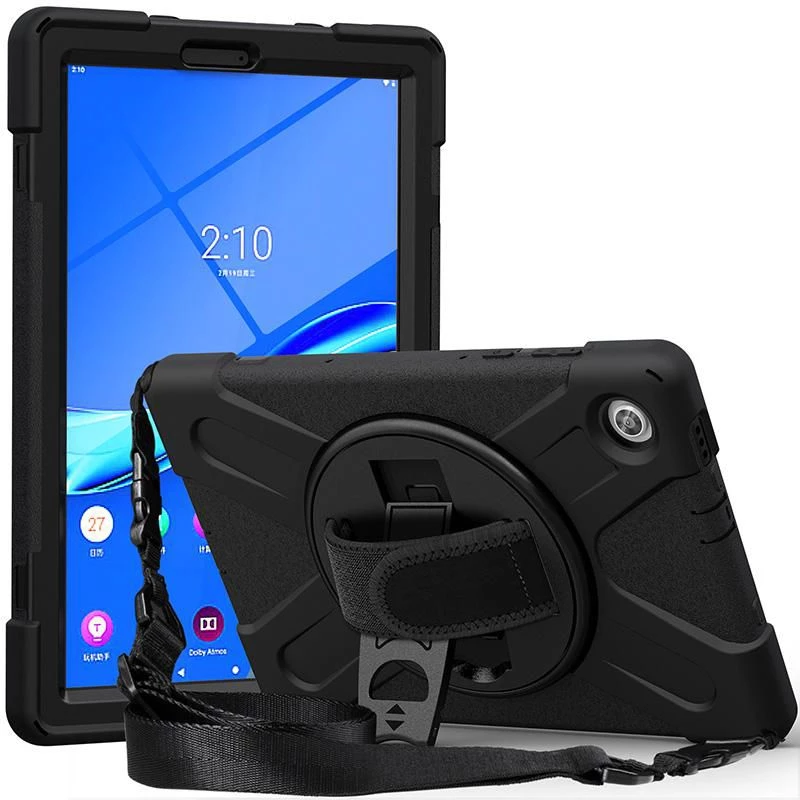 eSTUFF AUSTIN Defender hoes voor Lenovo TAB M10 HD 2nd Gen (TB-X306X) – zwart