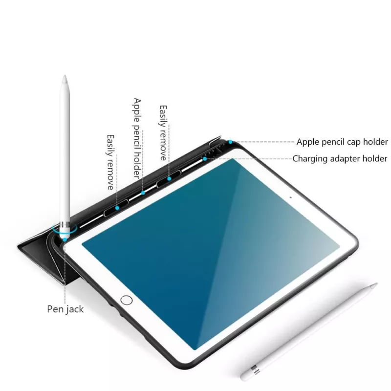 eSTUFF ES682081-BULK tablet-hoes 20,1 cm (7,9 inch) folio zwart