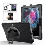 eSTUFF Wombat beschermhoes voor Microsoft Surface Go 2/Go 4, zwart
