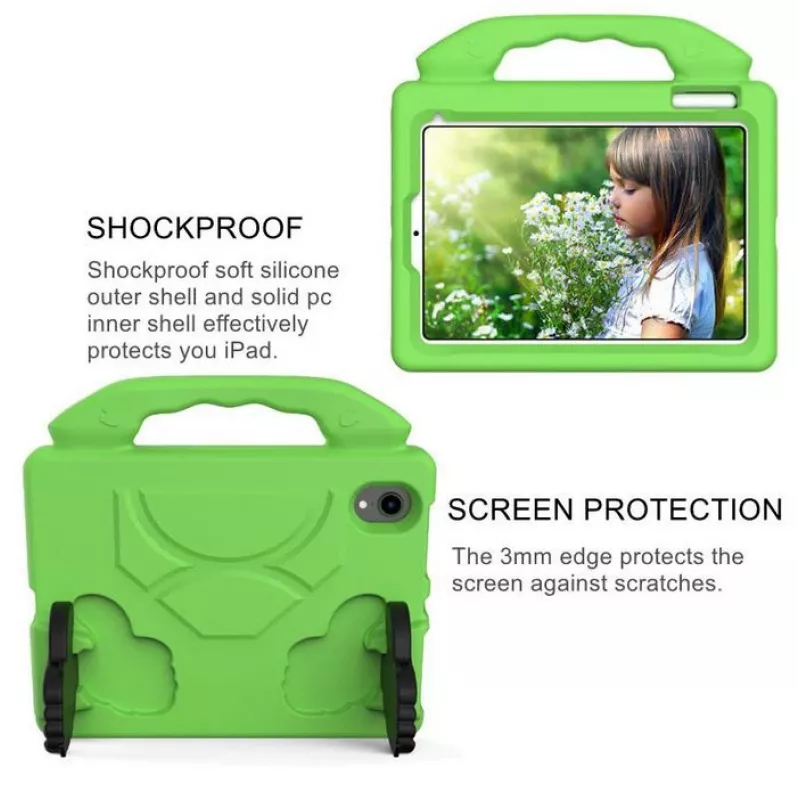 Hoes eSTUFF ES682309-BULK voor Apple iPad mini 2021 groen