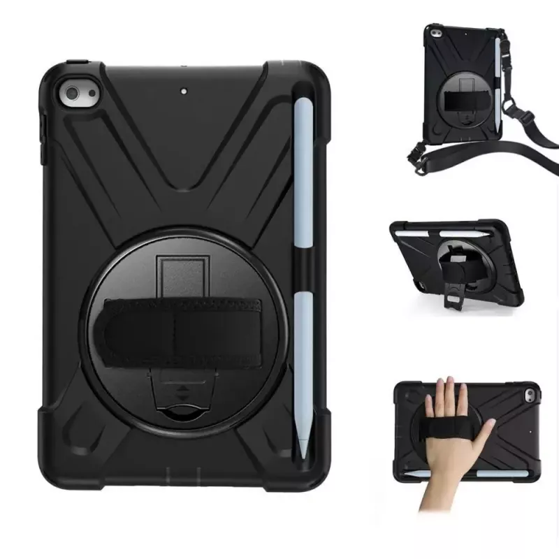 Hoes eSTUFF AUSTIN Defender Case voor iPad Mini 5/4 zwart