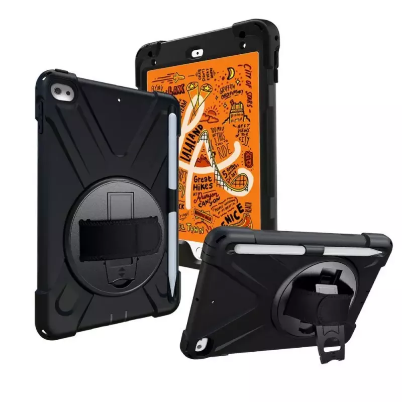 Hoes eSTUFF AUSTIN Defender Case voor iPad Mini 5/4 zwart