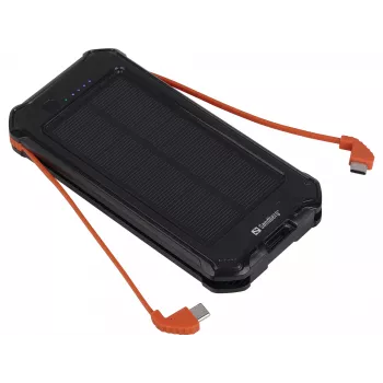 Powerbank Sandberg 3in1 Solar Powerbank 10000 10000 mAh 2A zwart