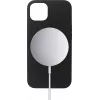 eSTUFF Infinite Rome ES67150036-BULK magnetische achterkant voor mobiele telefoon Apple iPhone 13, MagSafe-compatibel, polycarbonaat, siliconen, zwart