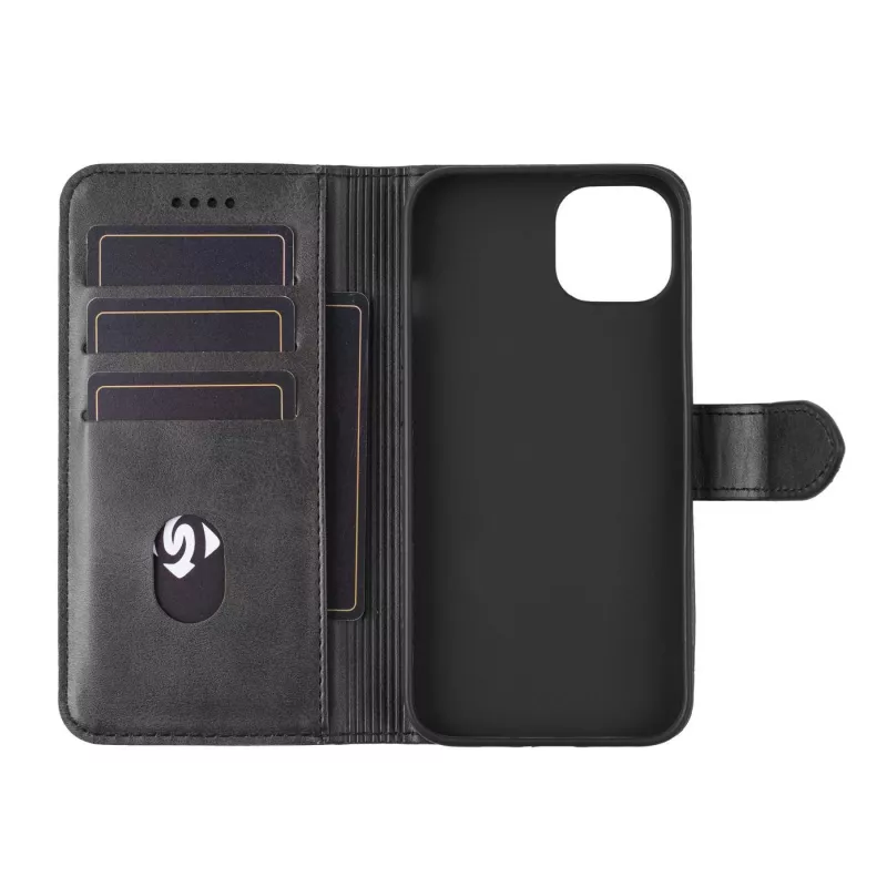 eSTUFF ES67110002-BULK telefoonhoesje portemonneehoesje zwart