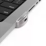 Compulocks Ledge Lock Adapter voor MacBook Pro 14 inch M1 M2 M3 Zilver