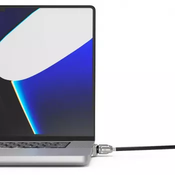 Compulocks Ledge Lock Adapter voor MacBook Pro 16 inch M1 M2 M3 Zilver