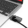 Compulocks Ledge voor MacBook Air 13 inch M2 en M3 met cijferslot Zilver