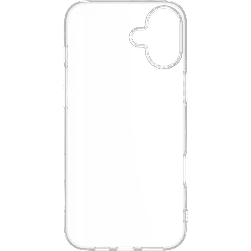 eSTUFF INFINITE VIENNA ES67100050 achterkant voor iPhone 16, TPU (GRS), transparant