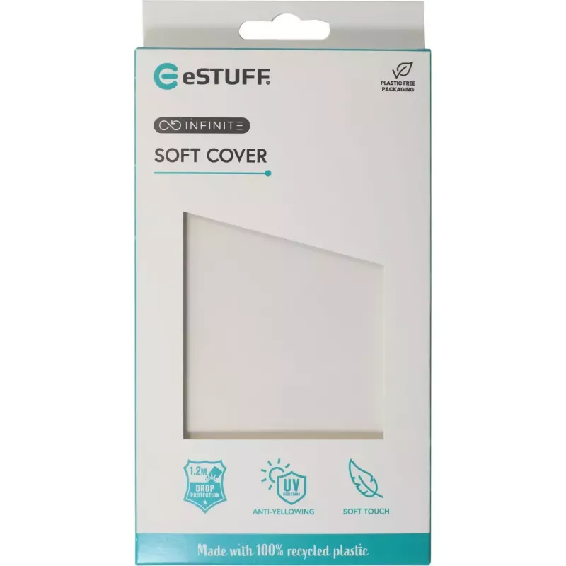 eSTUFF ES67100051 telefoonhoesje 17 cm (6.7 inch) cover transparant