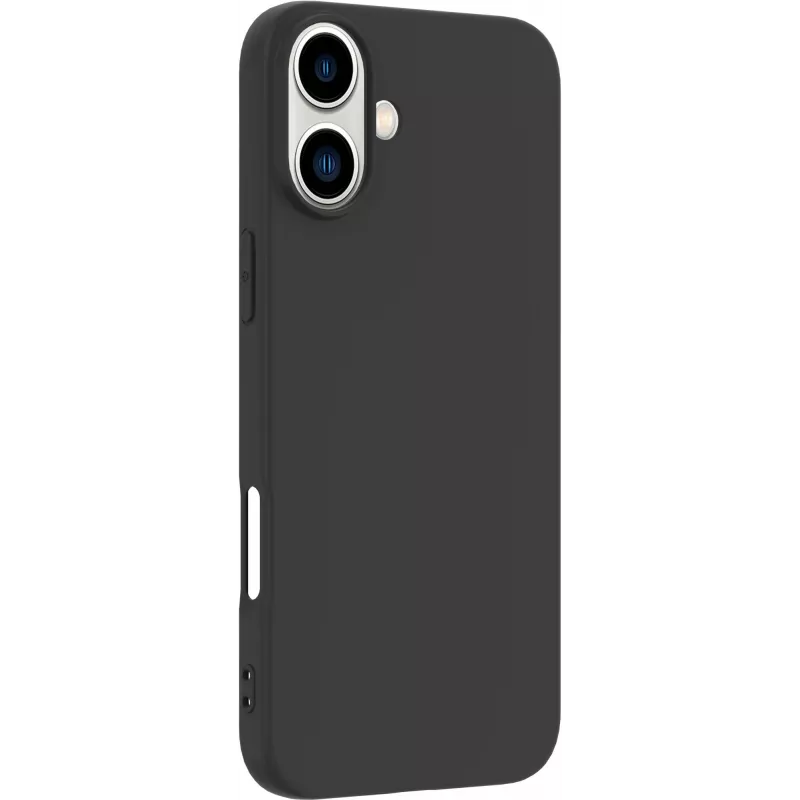 eSTUFF INFINITE VIENNA ES67101050 achterkant voor iPhone 16 (GRS), zwart