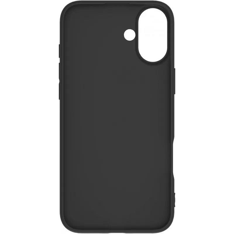 eSTUFF INFINITE VIENNA ES67101050 achterkant voor iPhone 16 (GRS), zwart