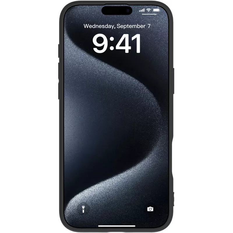 eSTUFF ES67101050-BULK INFINITE VIENNA hoesje voor iPhone 16, zwart