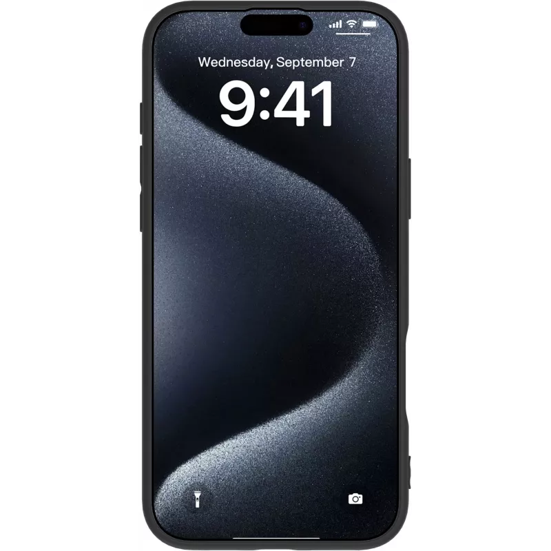 eSTUFF ES67101052-BULK INFINITE VIENNA hoesje voor iPhone 16 Pro, zwart